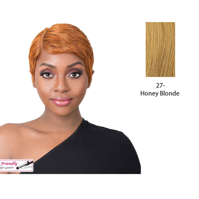 Zia Heat Friendly Synthetic Wig,Strawberry Blonde