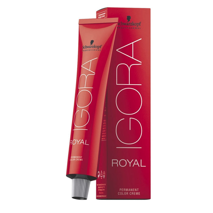 Schwarzkopf Igora Royal Permanent Hair Color,1-0/N2,Black