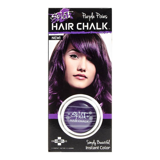 Splate Hair Chalk, Purple Pixies,0.12 Oz.