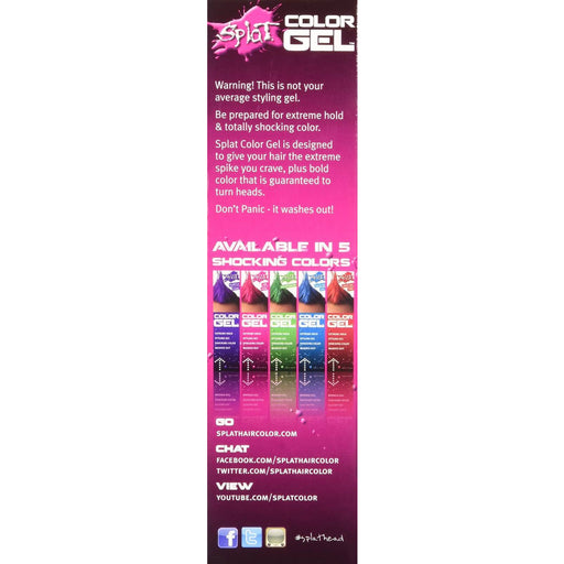 Splate Color Gel,Mr. Pink 1.5 Oz.