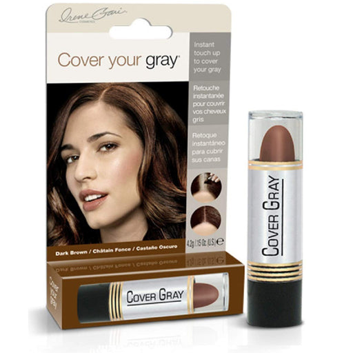 Cover Your Gray Cover Up Stick,Dark Brown, 0.15 Oz.
