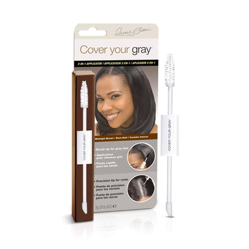Cover Your Gray 2-in-1 Touch up Wand and Sponge Tip Applicator Midnight Brown