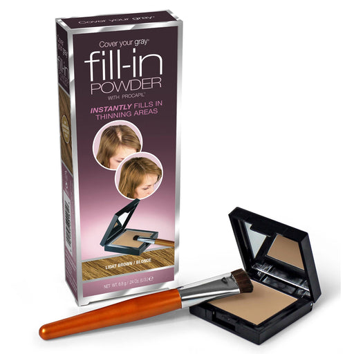 Cover Your Gray Fill-In Powder Light Brown Blonde, 0.24 Oz.