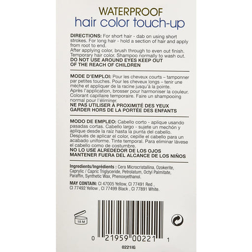 Cover Your Gray Waterproof Pencil Touch Up Dark Brown 0.1 Oz.