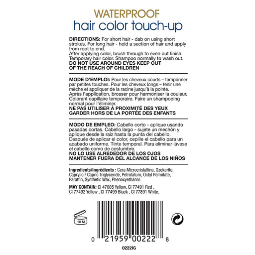 Cover Your Gray Waterproof Chubby Pencil Medium Brown, 0.1 Oz.