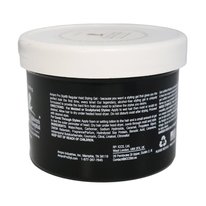 Ampro Protein Styling Gel Regular Hold, 10 Oz