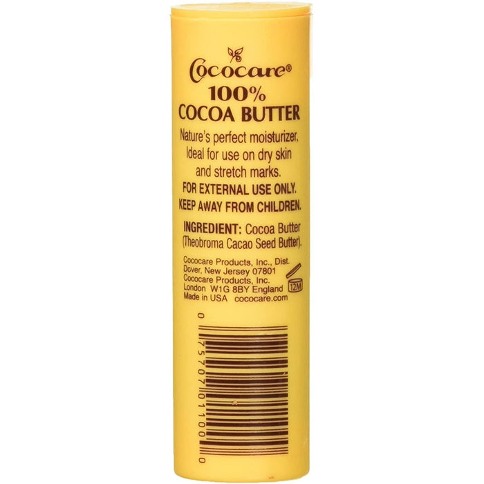 Cococare 100% Cocoa Butter Stick 1 Oz.