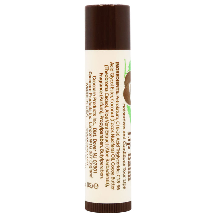 Cocacare Coconut Lip Balm 0.15 Oz.