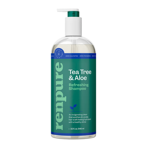 Renpure Tea Tree and Aloe Refreshing Shampoo, 32 Oz.