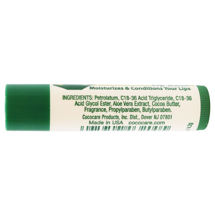 Cococare Aloe Vera Lip Balm 0.15 Oz