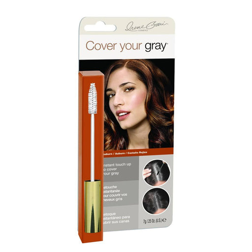 Cover Your Gray Brush In Mascara Wand Hair Touch Up Auburn 0.25 Oz