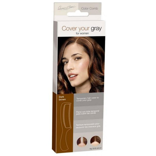 Cover Your Gray Color Comb Dark Brown 0.33 oz