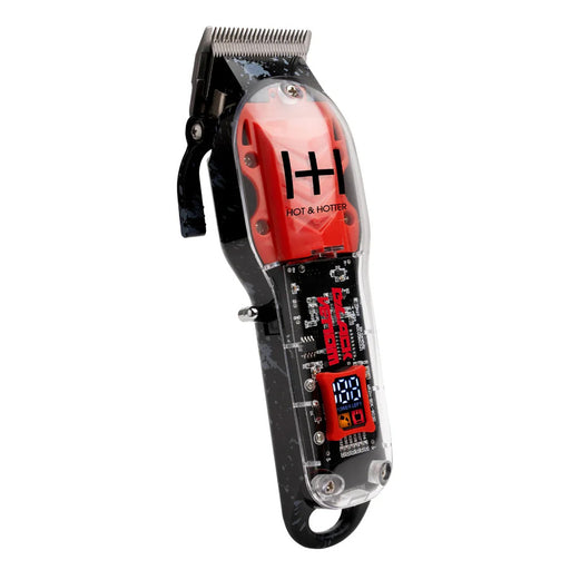 Hot  Hotter Professional Rechargeable Clippers Black Venom