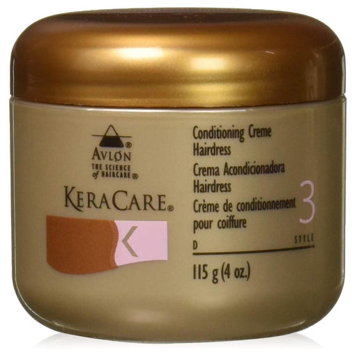 Keracare Conditioning Creme Hairdress 4 Oz