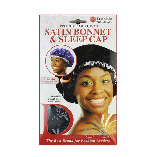 Donna Premium Reversible Satin Bonnet & Sleep Cap