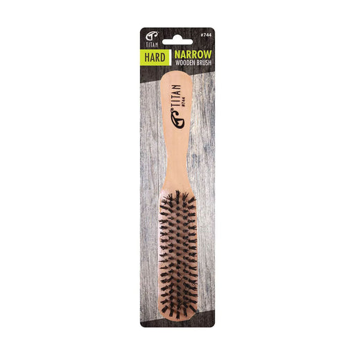 Titan Narrow Brush Hair Bristle Natural