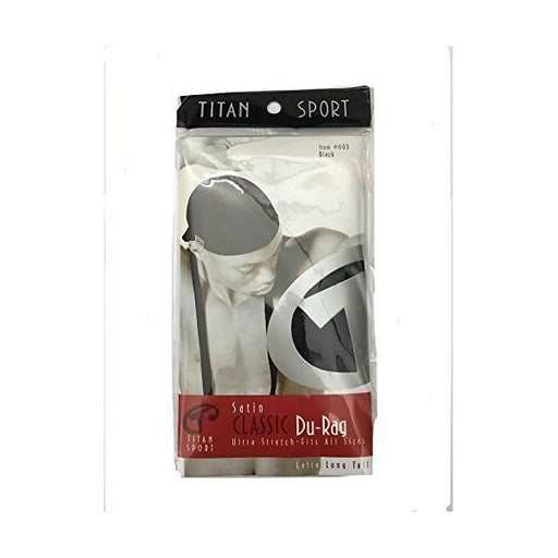 Titan Durag Satin Black