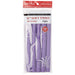 Donna Collection 10" Soft Twist Rollers, Purple