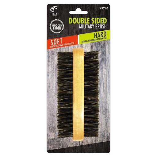 Titan Double Sided Military Brush Hard And Soft