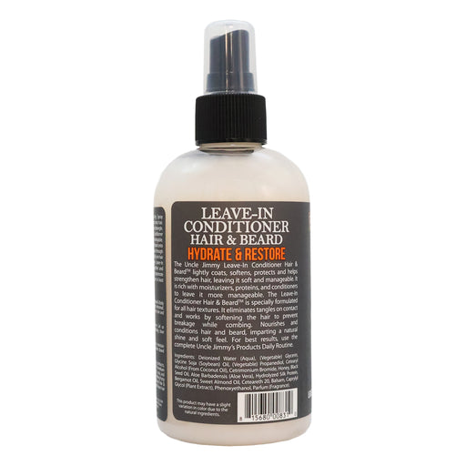 Uncle Jimmy Beard Leave-In Conditioner, 8 Oz.