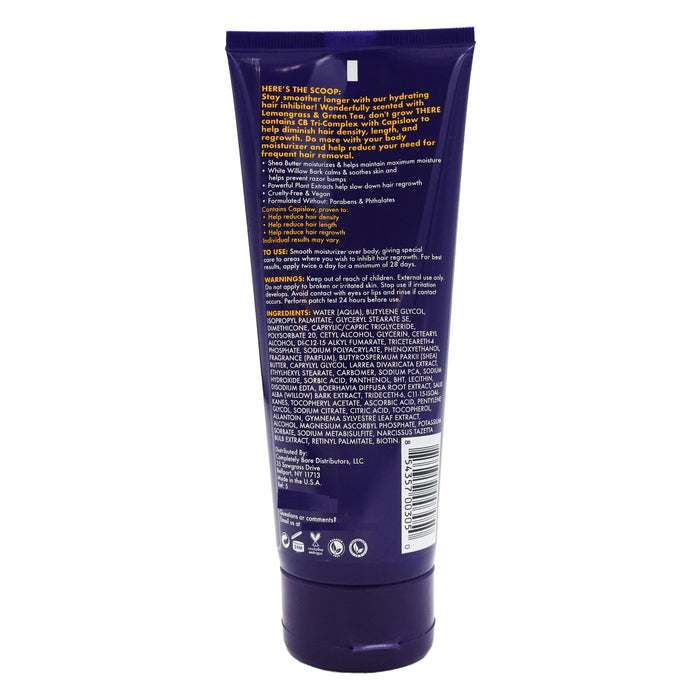 Completely Bare don't grow THERE Body Moisturizer & Hair Inhibitor 6.7 Oz.