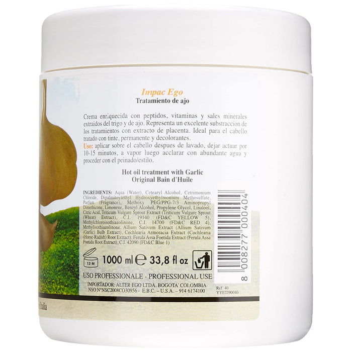 Alter Ego Garlic Mask, 33.8 Oz.