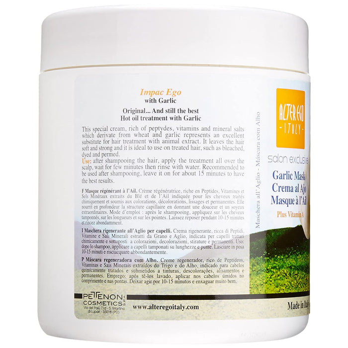 Alter Ego Garlic Mask, 33.8 Oz.