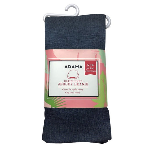 Adama Satin Lined jersey Beanie Navy