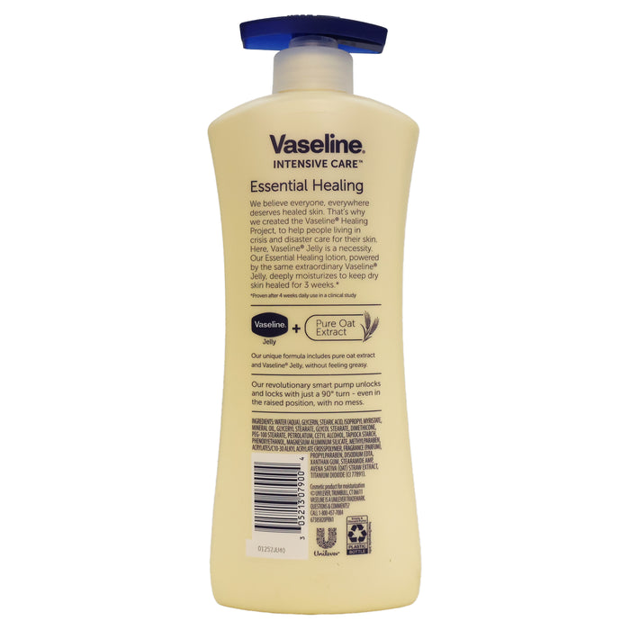 Vaseline Intensive Care Essential Healing Body Lotion, 20.3 Oz.