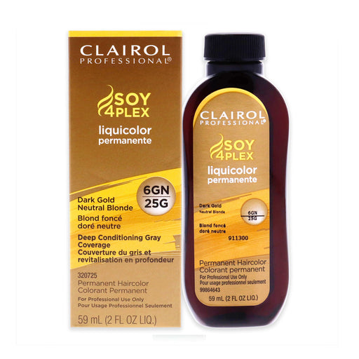 Clairol Professional Liquicolor 6GN/25G Dark Gold Neutral Blonde, 2 Oz.