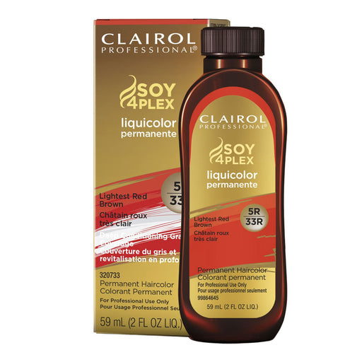 Clairol Professional LiquiColor 5R/33R Lightest Red Brown, 2 Oz.
