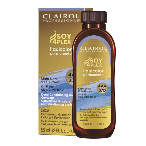 Clairol Professional Liquicolor 4AA/37D Light Cool Brown, 2 Oz.
