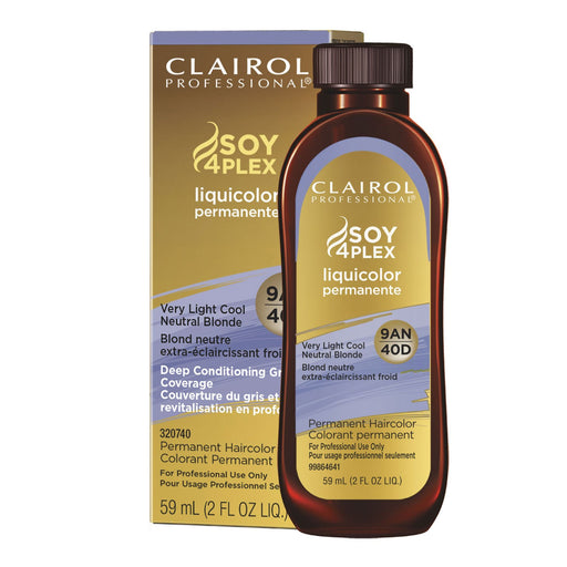 Clairol Professional Liquicolor 9AN/40D Light Neutral Blonde, 2 Oz.