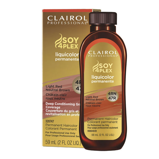 Clairol Professional Liquicolor 4RN/47R Light Red Neutral Brown, 2 Oz.