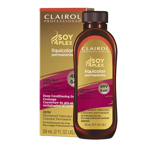 Clairol Professional Liquicolor 4RV/64R Red Violet Brown, 2 Oz.
