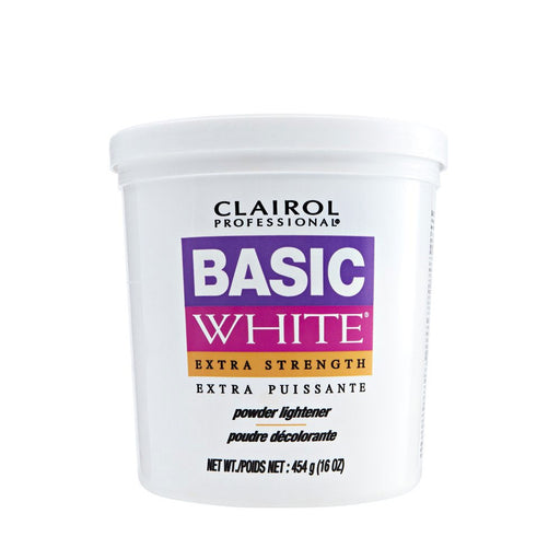 Clairol Professional Basic White Extra Strength Powder Lightener, 1 Lb.