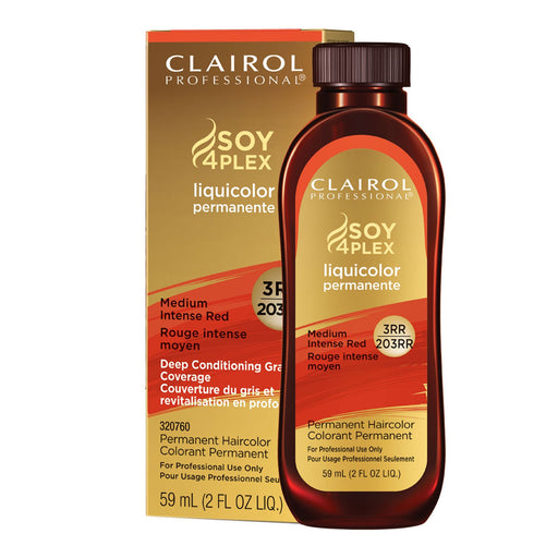 Clairol Professional Liquicolor 3RR/203RR, Medium Intense Red, 2 Oz.