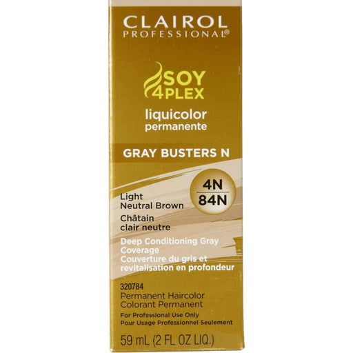 Clairol Professional Liquicolor 4NN/84N Light Neutral Brown, 2 Oz.
