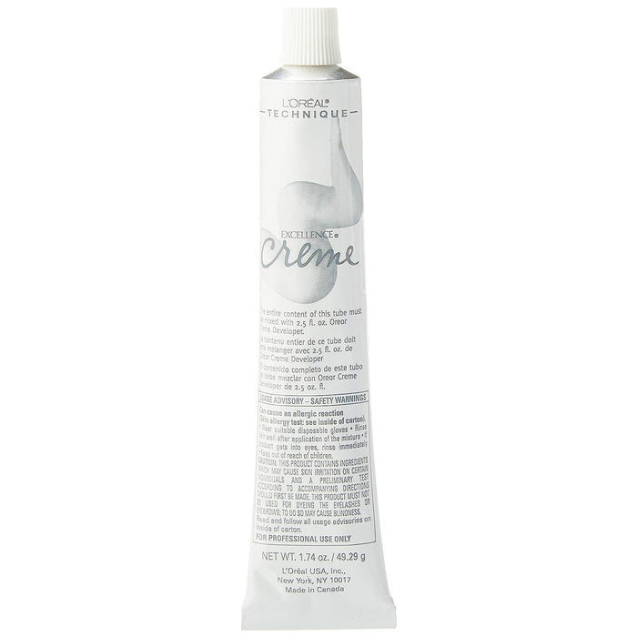 L'Oreal Excellence Resistant Gray Permanent Creme Haircolor Color 8X Medium Blonde