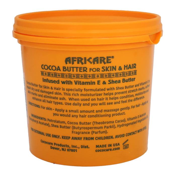 Cococare Africare Cocoa Butter For Skin and Hair, 10.5 Oz