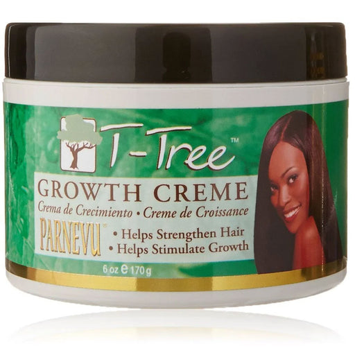 Parnevu Tea-Tree Growth Creme For Strengthen Hair And Stimulate Growth, 6 oz.