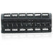 Diane Snap On Rollers 1" Black, 10/Pack