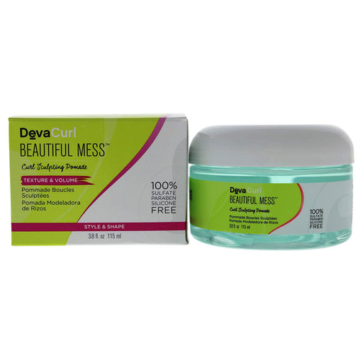 Devacurl Beautiful Mess Curl Sculpting Pomade, 3.8 Oz
