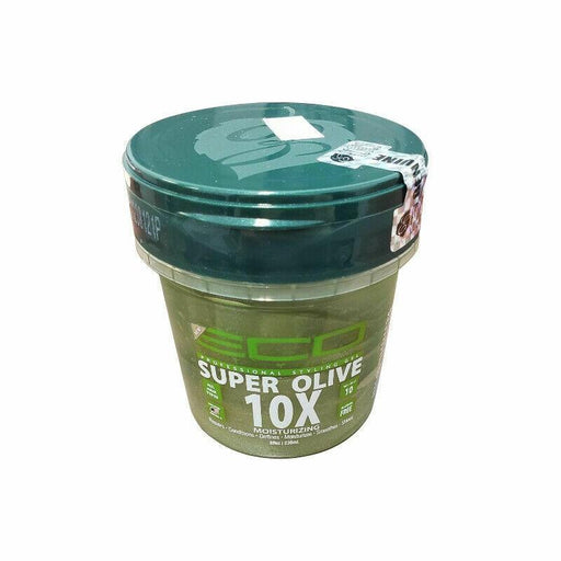 Eco Super Olive 10X Moisturizing Repairs Conditions Define Shine Gel 8 Fl.Oz