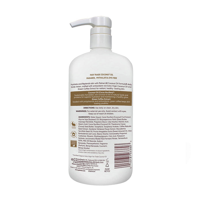 Palmers Coconut Oil Body Lotion, 33.8 Oz.