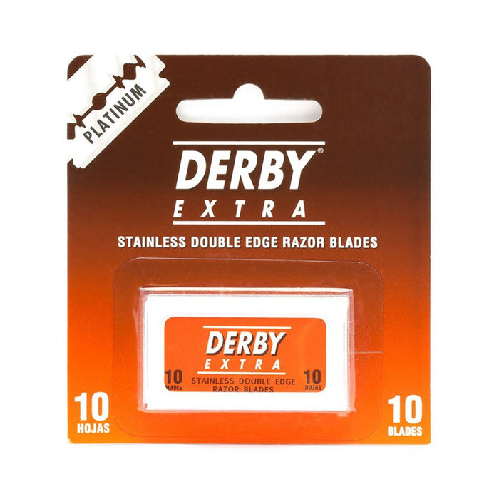 Derby Platinum Extra Double Edge Razor Blades 10ct