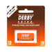 Derby Platinum Extra Double Edge Razor Blades 10ct