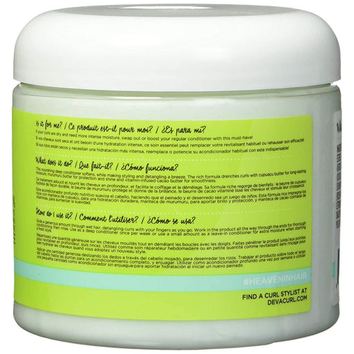 Devacurl Heaven In Hair Intense Moisture Hair Treatment, 16 Oz.