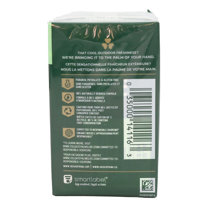 Irish Spring Deodorant Bath Bar Aloe, 3.75 Oz. Pack of 3