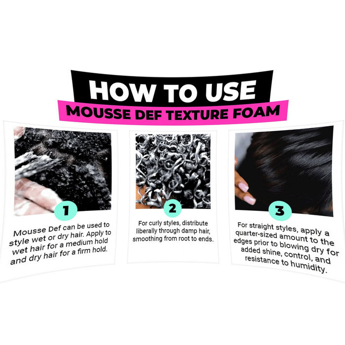The Doux Mousse Define Texture Foam, 7 Oz.
